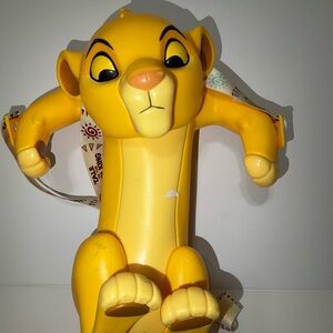Disney Parks Animal Kingdom,The Lion King Baby Simba Popcorn Bucket W/ Strap